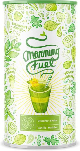 Morning Fuel Vanille Matcha Shake - Morgens Satt & Gesund, Vitamin- und Nährstoffreichen