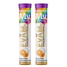 EVÄM Multivitamin + Minerals Brausetabletten - 2 Set