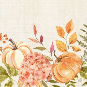 Servietten 40x40 4-lagig Klassik Spicy Pumpkin
