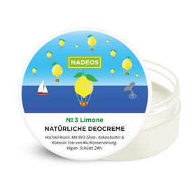 NADEOS Natürliche Deocreme Limone