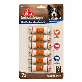 8in1 Triple Flavour Knochen XS