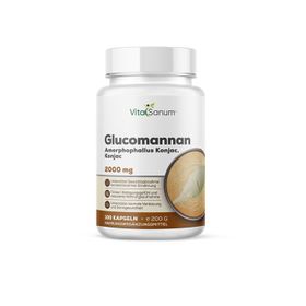 VitaSanum®- Glucomannan (Konjac) (Amorphophallus konjak) 2000 mg