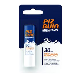Piz Buin Mountain Lipstick, Lippenpflegestift für Wintersportler, Sonnenschutz für die Lippen LSF 30
