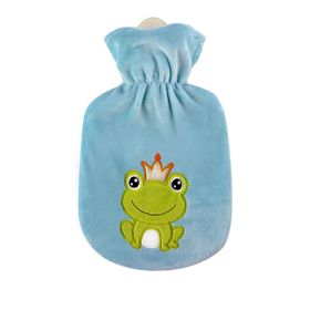 Sänger Kinder Wärmflasche Velour Froschkönig