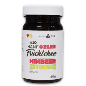 CBD BIO Fruchtgummi Himbeere Zitrone