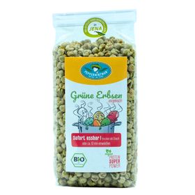 PEPPERMINTMAN Grüne Erbsen, vorgekocht, Bio