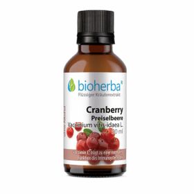 Bioherba Cranberry Preiselbeere Tropfen  Tinktur Extrakt