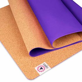 Yogamatte Kork Kautschuk - Extra lang | 190cm | SAPURA®