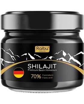 RAIBU Himalaya Shilajit Original – Hochdosiertes Harz