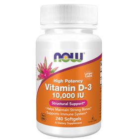 Now Foods Vitamin D3 10000 IU 240 softgels