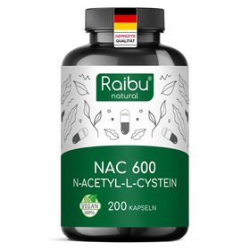 RAIBU NAC Acetyl L-Cysteine Kapseln 600mg