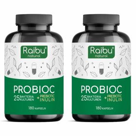 RAIBU Probioc Kulturen Komplex - 25 Bakterienstämme + Inulin