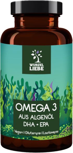 WURZELLIEBE® Omega 3 aus Algenöl