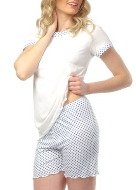 MYSANITY Schwangerschaftspyjama, kurze Hosen und Kurzarm