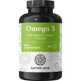 NATURE LOVE® Omega 3 AlaskOmega® 365