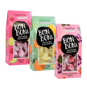 FRUNIX® Früchte-Set, Fruchtbonbons fructosefrei