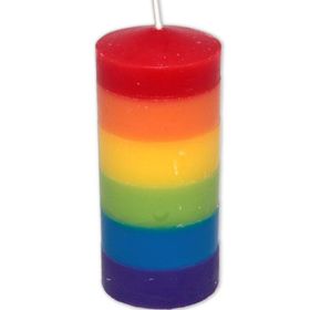Pride - Regenbogen Kerze - LGBTQ+