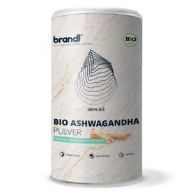 brandl® Ashwagandha Pulver Bio | Ashwagandha in Deutschland abgefüllt | Premium Ashwagandha Bio