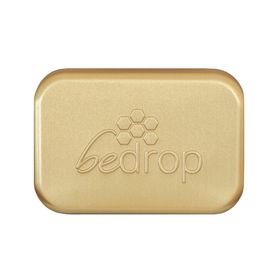 bedrop Seifendose aus Aluminium mit Abtropfgitter für Seife & Shampoo