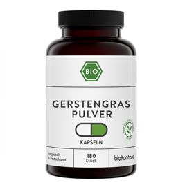 bioKontor Gerstengraspulver Kapseln