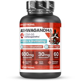 Vitastrong Ashwagandha KSM-66® - Vitalität und Mentales Wohlbefinden