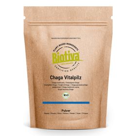 Biotiva Chaga Pilz Pulver Bio