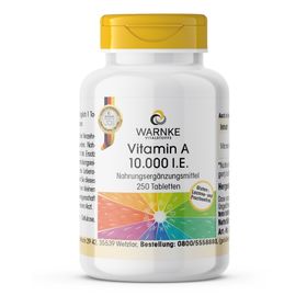 Warnke Vitalstoffe | Vitamin A 10.000 I.E.