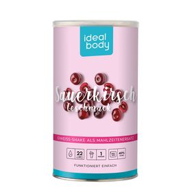 SAUERKIRSCHE IdealBody Proteinshake-Pulver