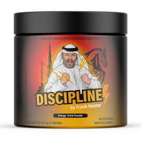 DISCIPLINE Energy Drink Pulver - by Frank Heister