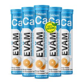 EVÄM Calcium Brausetabletten - 5 Set