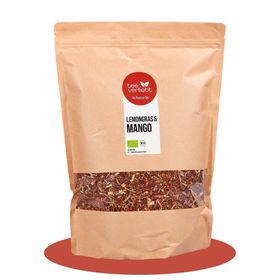 teeverliebt - Lemongras & Mango Bio loser Rooibostee Großpackung I Exotisch, mit fruchtiger Frische