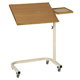 Nordic Beistelltisch Buchenoptik mit Seitenablage