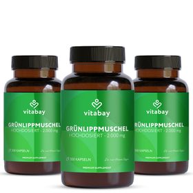 Vitabay GRÜNLIPPMUSCHEL 2000 mg hochdosiert
