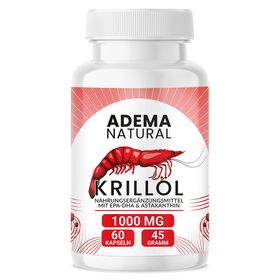 Adema Natural® | Krillöl Kapseln mit Omega 3 Fettsäuren
