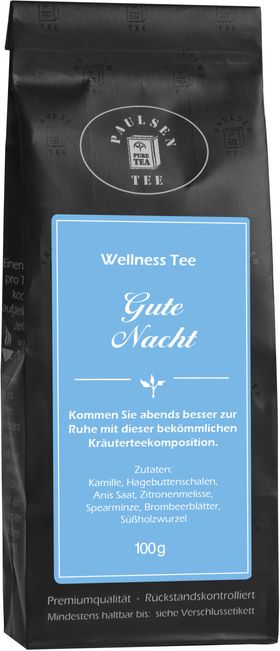 Paulsen Bio Gute Nacht Kräutertee