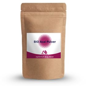 natürlich lang leben BIO Acai Pulver
