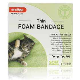 Snögg Foam Bandage Thin für Pferde, Hunde, Katzen 6x450 cm