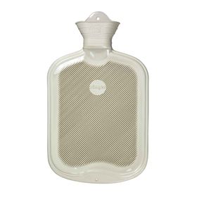 Sänger Wärmflasche einseitig mit Lamelle weiß