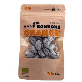 CBD BIO Hanfbonbons Orange