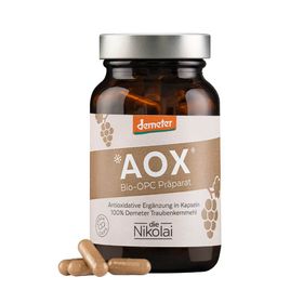 AOX Bio OPC Kapseln – aus Demeter-Traubenkernen