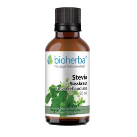 Bioherba Stevia Süsskraut   Stevia rebaudiana  Tropfen  Tinktur Extrakt
