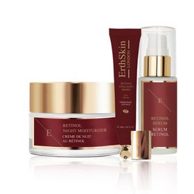 ErthSkin London Retinol-Augencreme + Retinol-Feuchtigkeitscreme + Pro-Retinol Serum
