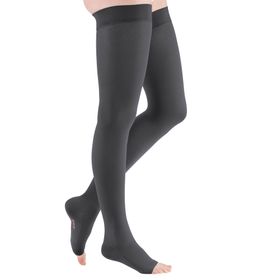 mediven comfort CCL2 AG Kompressionsstrümpfe normal (72-83 cm) o. Fußspitze Noppenhaftband