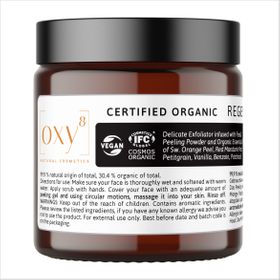 oxy8 Naturkosmetik REGENERATING PEELING GEL - Anti Aging. Tiefenreinigung. Erneuert die Haut sofort