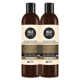 Hello Nature Haarspülung für Haarpflege mit Kokosöl Bio