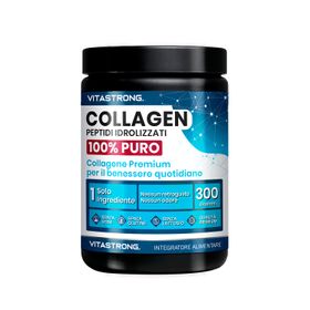 Vitastrong Hydrolysiertes Kollagen - 300 g, elastische Haut und tägliches Wohlbefinden