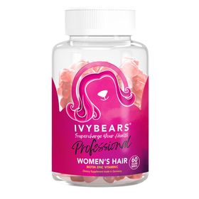 IvyBears Womens Hair Professional Gummies -Biotin, Folsäure & essenzielle Vitamine