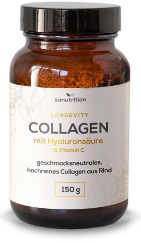 Sanutrition® - Collagen mit Hyaluronsäure & Vitamin C