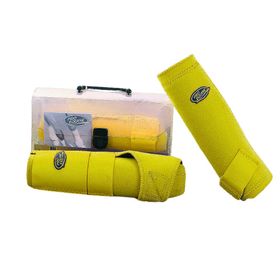 Leg Boots für vorne Equine gelb, Gr. L