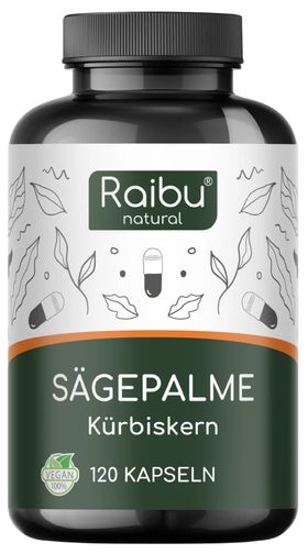 Saw Palmetto Kapseln Hochdosiert - RAIBU